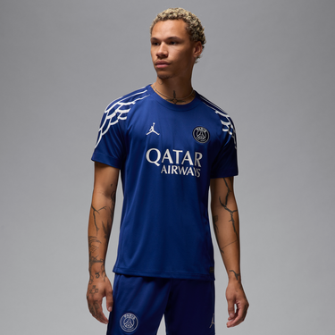 Jersey Jordan Paris Saint-Germain Stadium Dri-FIT Fourth Replica Jersey 2024/25 by Jordan Blå | HJ0865-493, 4