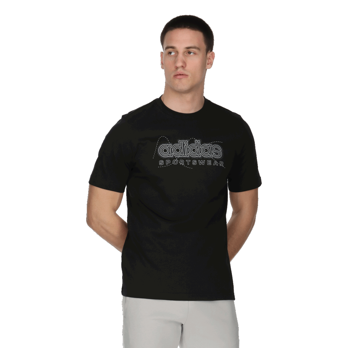 T-shirt adidas Originals T-Shirt Growth Sportswear Svart | IM8313, 0