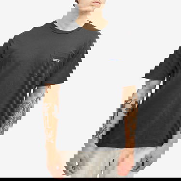 T-shirt Patagonia Men's Daily Pocket Tee, Size L Svart | 53255-BLK, 2