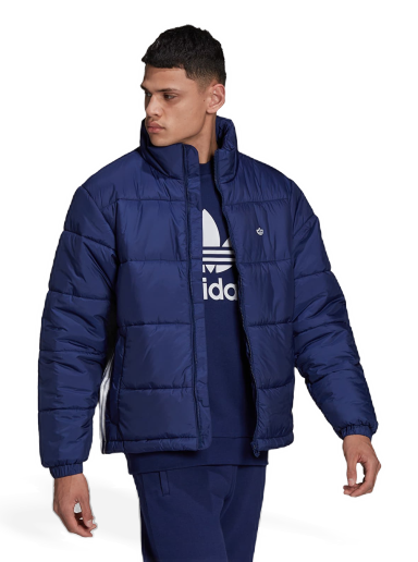 Jacka adidas Originals Padded Stand-Up Collar Mörkblå | H13552