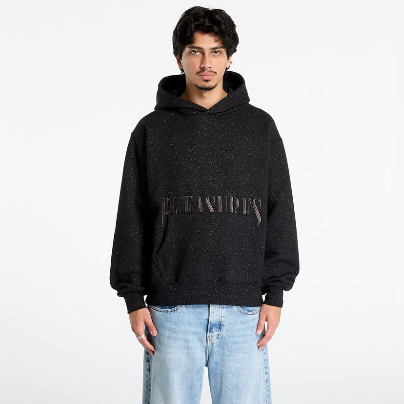 Sweatshirt Pleasures Starry Onyx Hoodie Svart | P25F027-BLACK