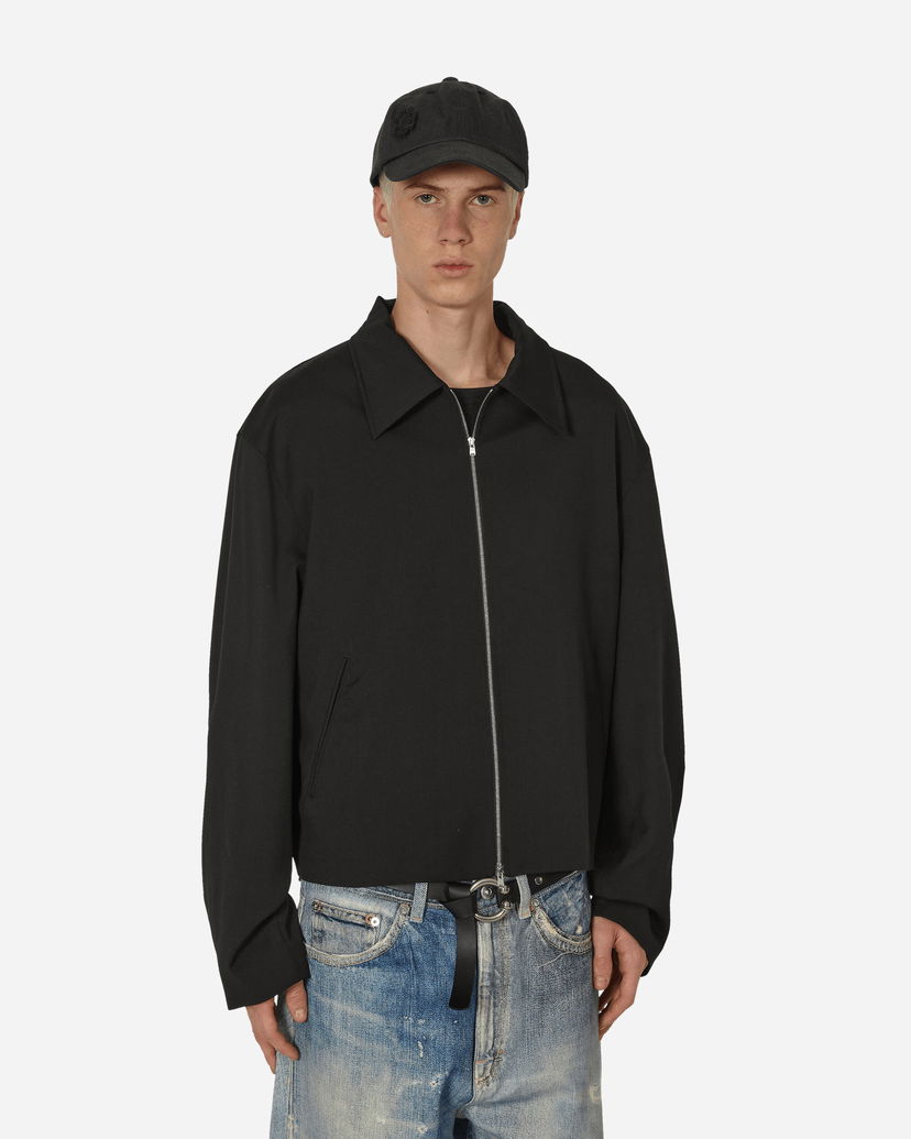 Bomberjacka OUR LEGACY Cropped Zip Jacket Svart | M2230MBW 001