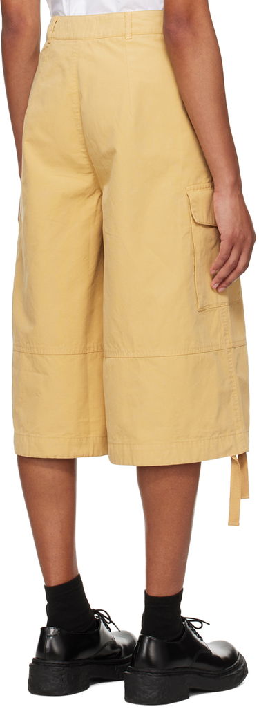 Shorts YMC YMC Venice Cargo Shorts Gul | Q4WAO, 2