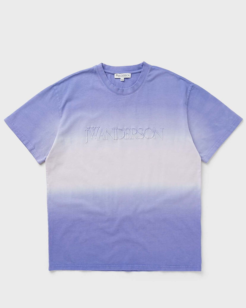 T-shirt JW Anderson LOGO EMBROIDERY GRADIENT T-SHIRT Blå | JT0238-PG1551-748
