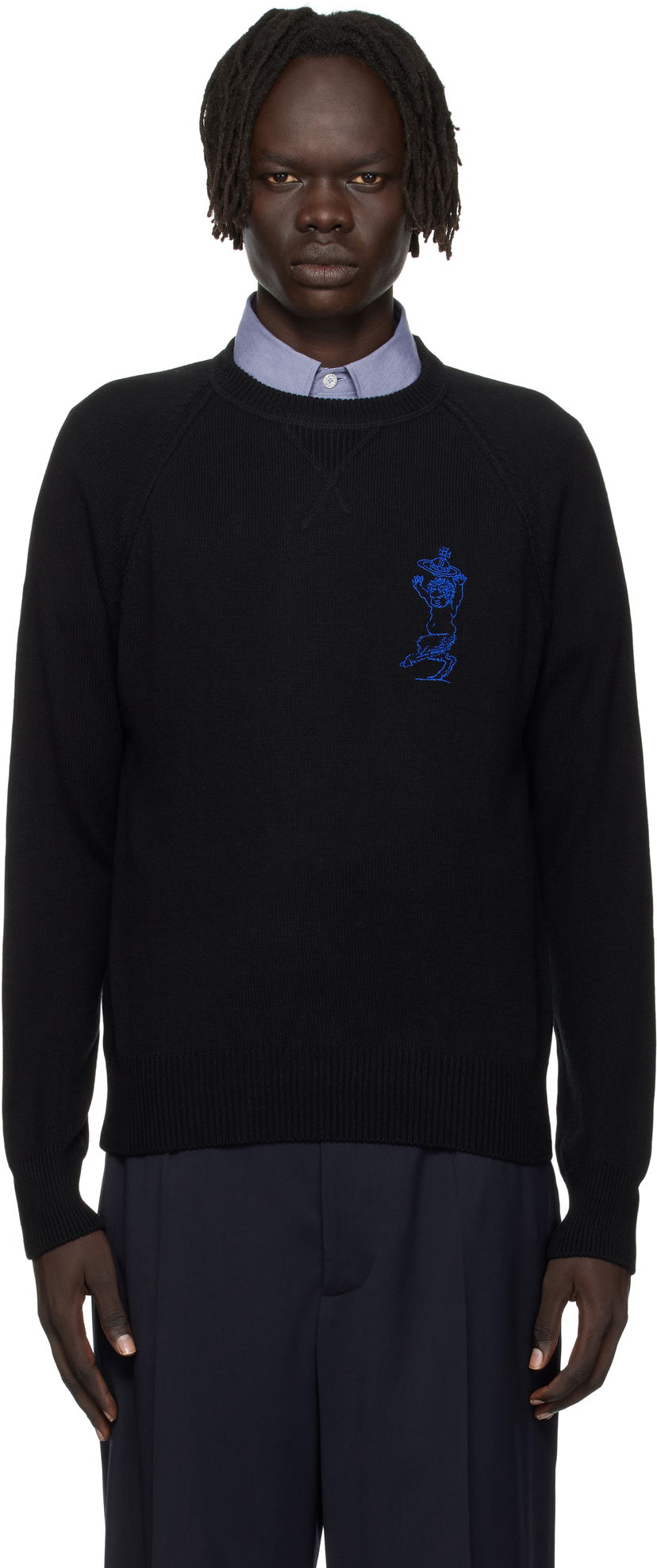 Sweater Vivienne Westwood Vivienne Westwood Joshua Sweater Svart | 2701002P-Y0021-
