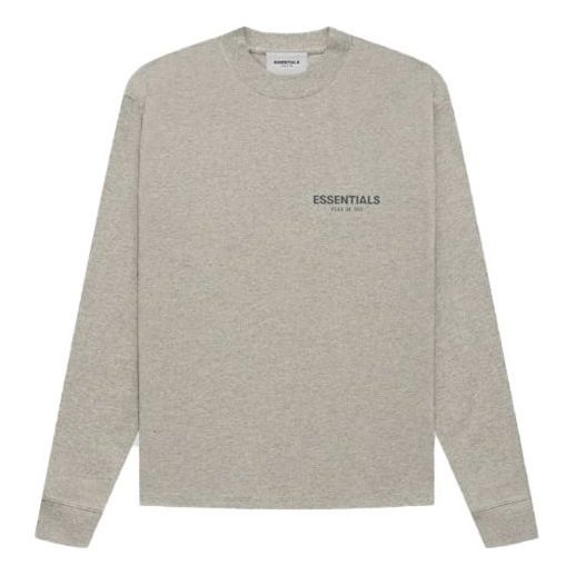 T-shirt Fear of God Long Sleeve Tee Grå | FOG-FW21-190