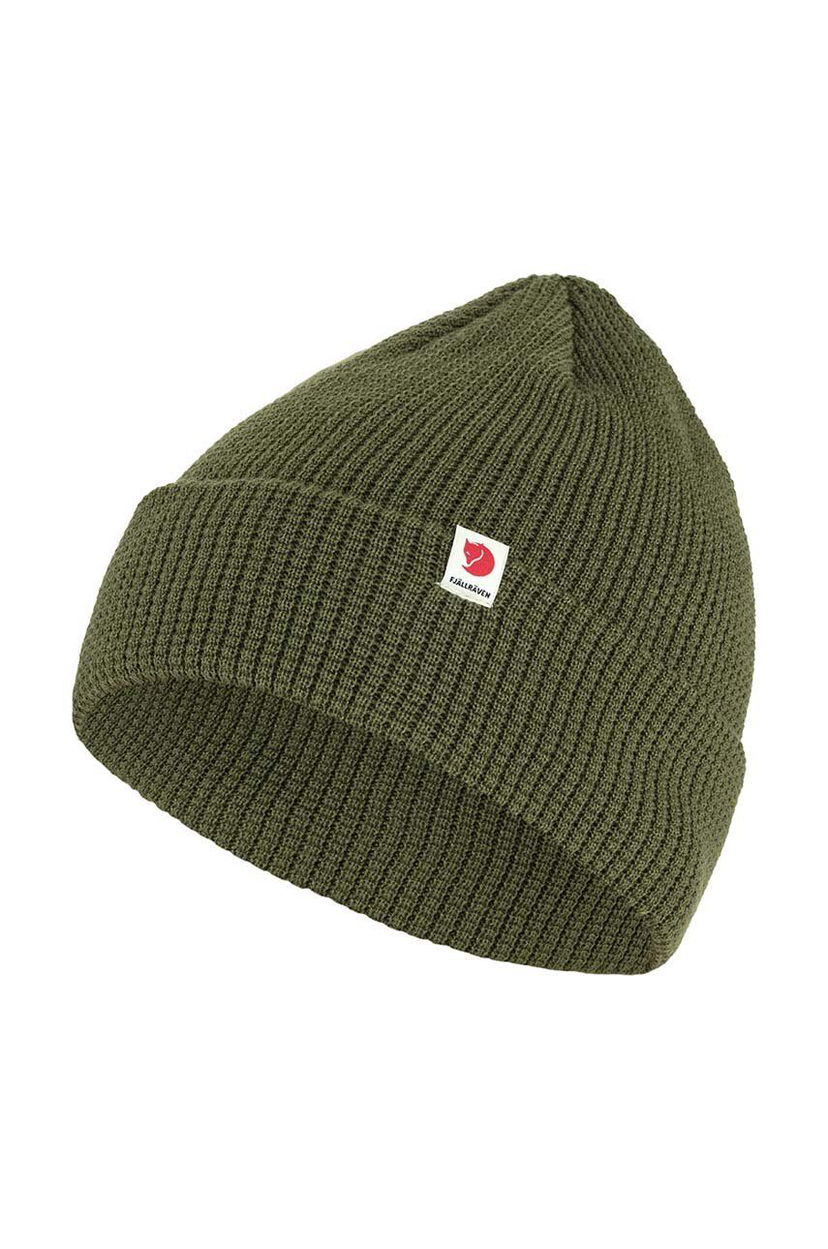 Mössa FJÄLLRÄVEN Beanie Tab Green Grön | F84767.677