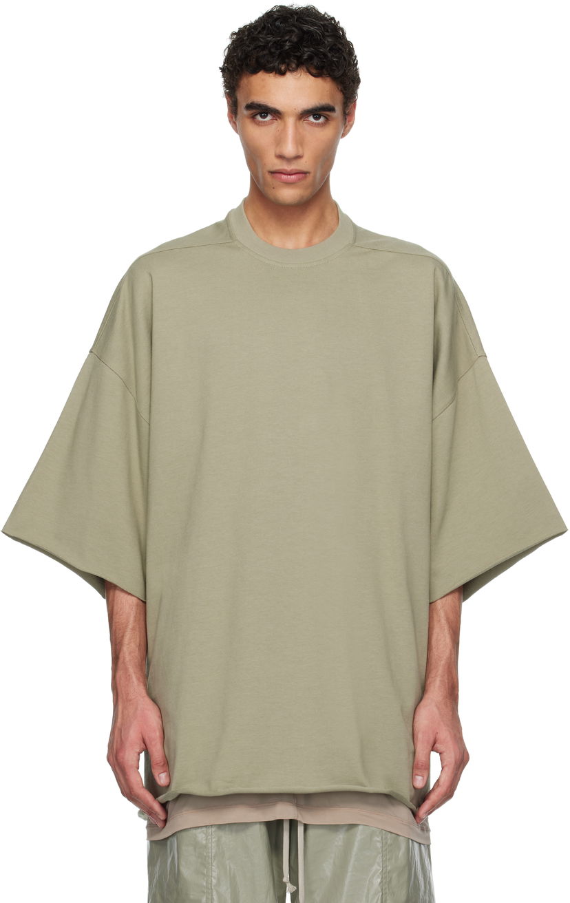 T-shirt Rick Owens Rick Owens Hollywood Tommy T-Shirt Grön | RU01E5283 BA
