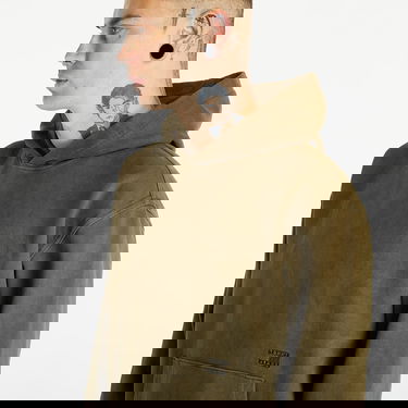 Sweatshirt Tommy Hilfiger Tommy Jeans Relaxed Tonal Badge Hoodie Drab Olive Green Brun | DM0DM17809 MR1, 3