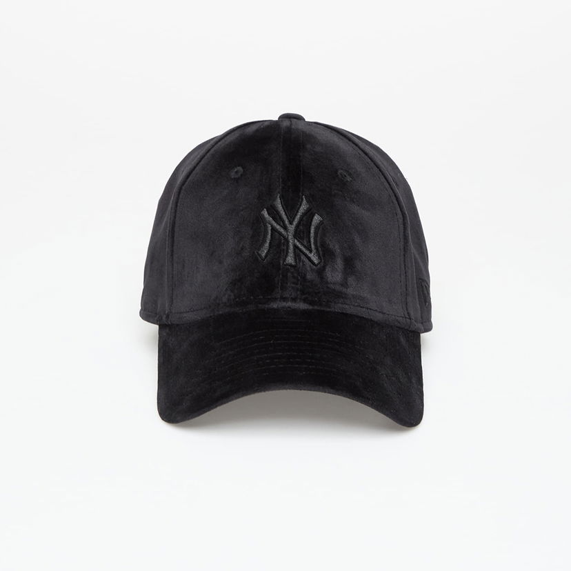 Keps New Era New York Yankees MLB Velour 9FORTY Adjustable Cap Svart | 60758956