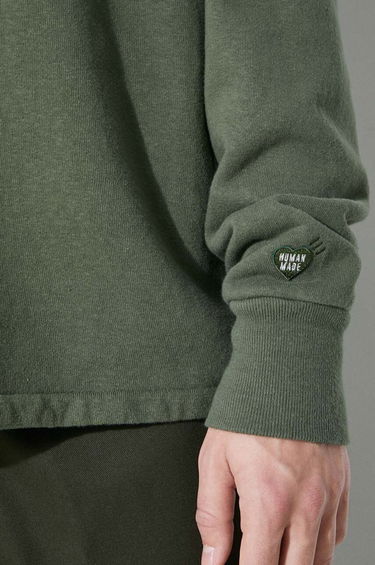 Sweatshirt Human Made Graphic Print Sweatshirt Grön | HM27CS020, 5