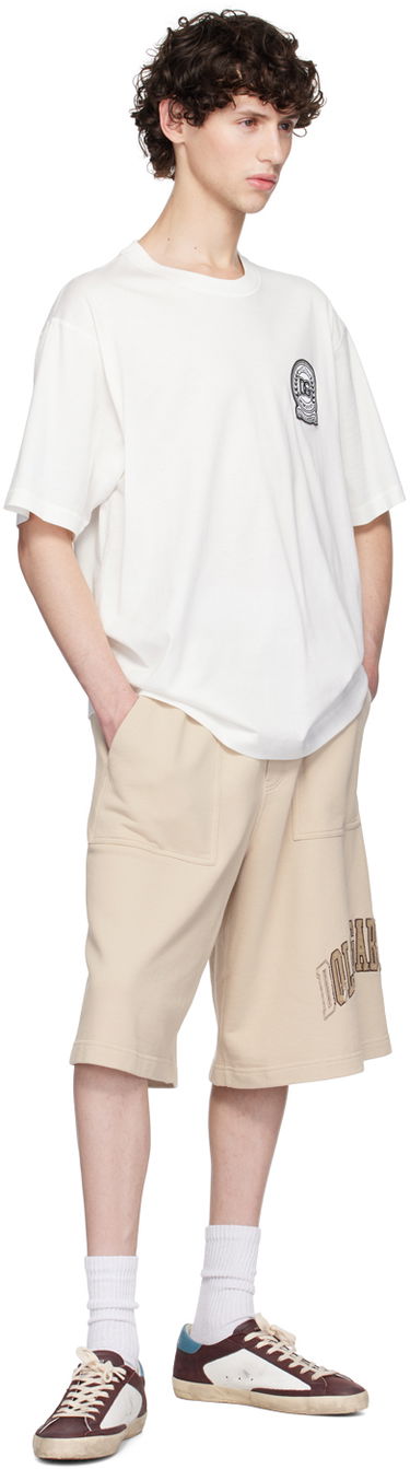 T-shirt Dolce & Gabbana Dolce&Gabbana T-Shirt With Embroidered Logo Vit | G8PN9ZG7NYE, 3