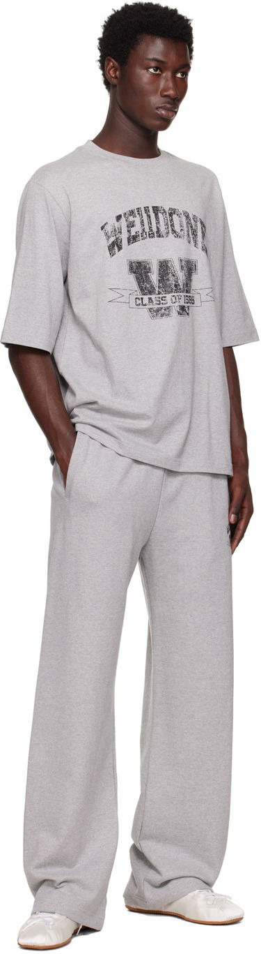 Träningsbyxor We11done We11done Collegiate Sweatpants Grå | WD-TA2-25-706-U-MG, 3