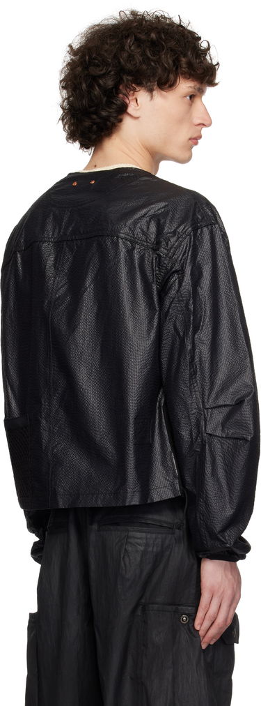 Bomberjacka Andersson Bell Andersson Bell Convex Collarless Bomber Jacket Svart | awa696m, 2