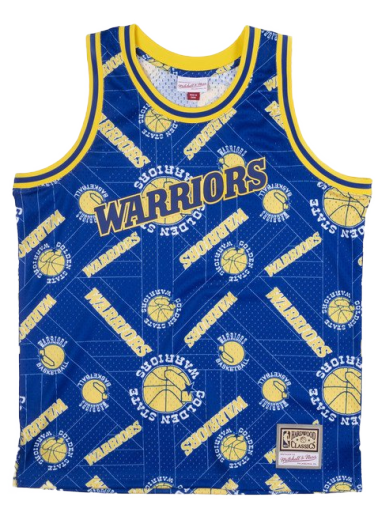 Jersey Mitchell & Ness Golden State Warriors Swingman Jersey Blå | MSPOBW19081-GSWPTNY