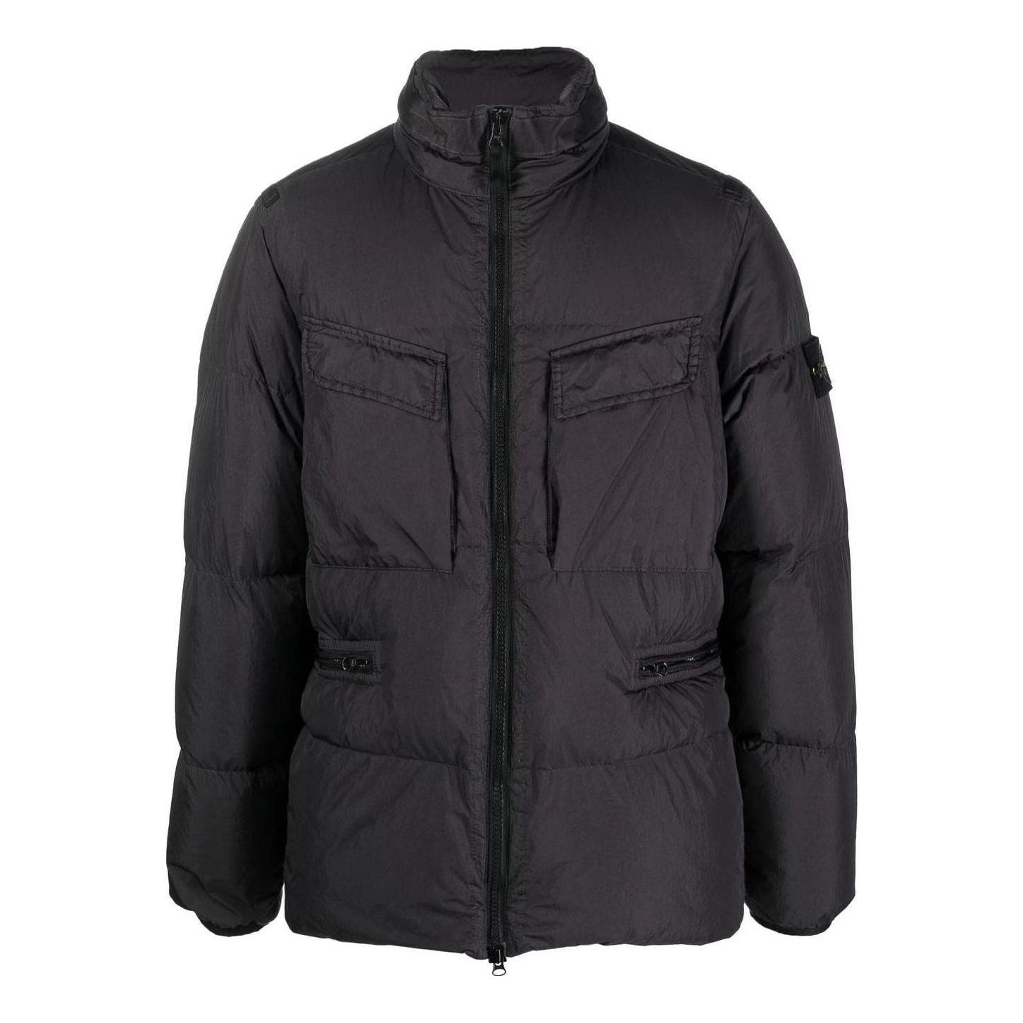 Pufferjacka Stone Island Reps Down Jacket Svart | 771540123-V0065, 0