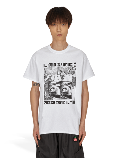 T-shirt Slam Jam Brain Dead Charity Vit | SJCMTS01JY01 WHT001