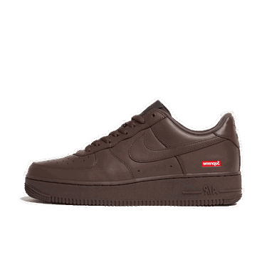 Sneakers och skor Nike Supreme x Air Force 1 Low "Baroque Brown" Brun | CU9225-200, 0