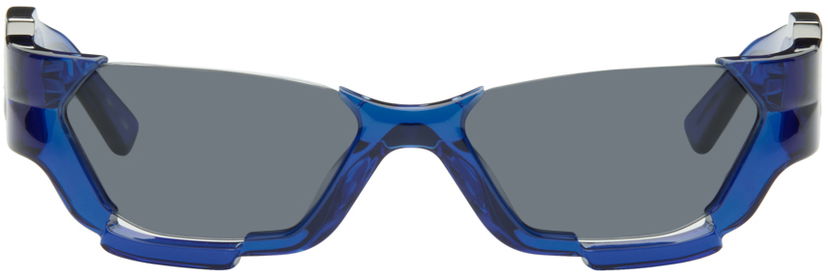 Solglasögon Feng Chen Wang Feng Chen Wang Deconstructed Sunglasses Blå | SSE-WS02-BLC