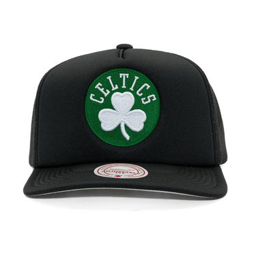 Keps Mitchell & Ness Mitchell & Ness Hidden Trucker Hat Boston Celtics Svart | HT11408-BCEBLCK, 1