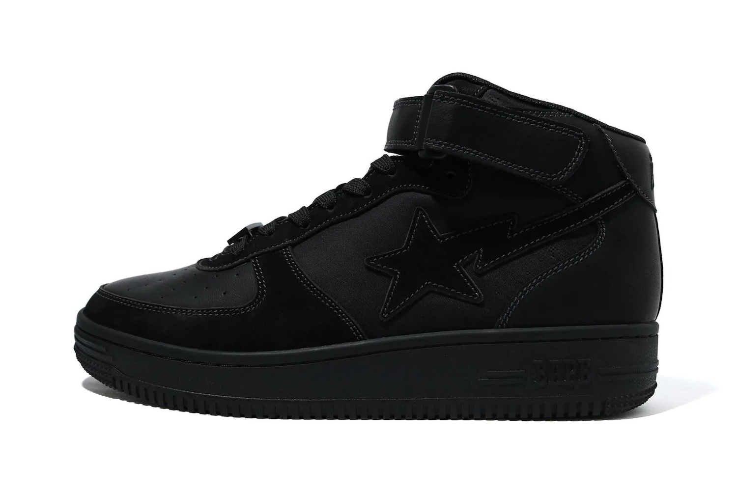 Sneakers och skor BAPE Military Sta Mid "Black" Svart | 1H30191006 BLK, 0