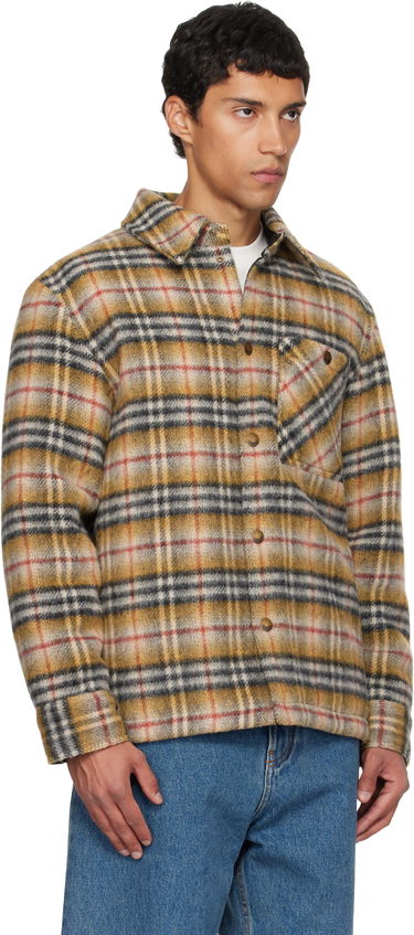 Jacka Burberry Burberry Check Insulated Jacket Gul | 8110913, 1