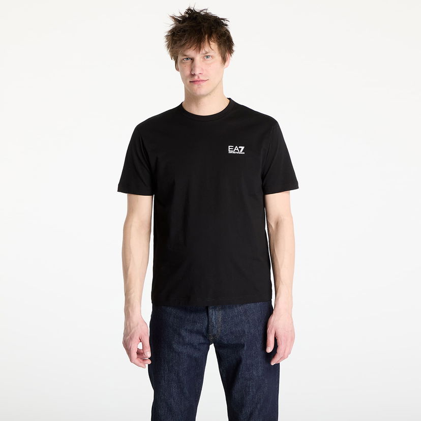 T-shirt Emporio Armani EA7 Emporio Armani Train Logo Series T-Shirt Svart | 7M000567AF10375MC001