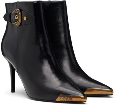 Sneakers och skor Versace Jeans Couture Logo Plaque Ankle Boots Svart | E79VA3S57_EZSC35, 3