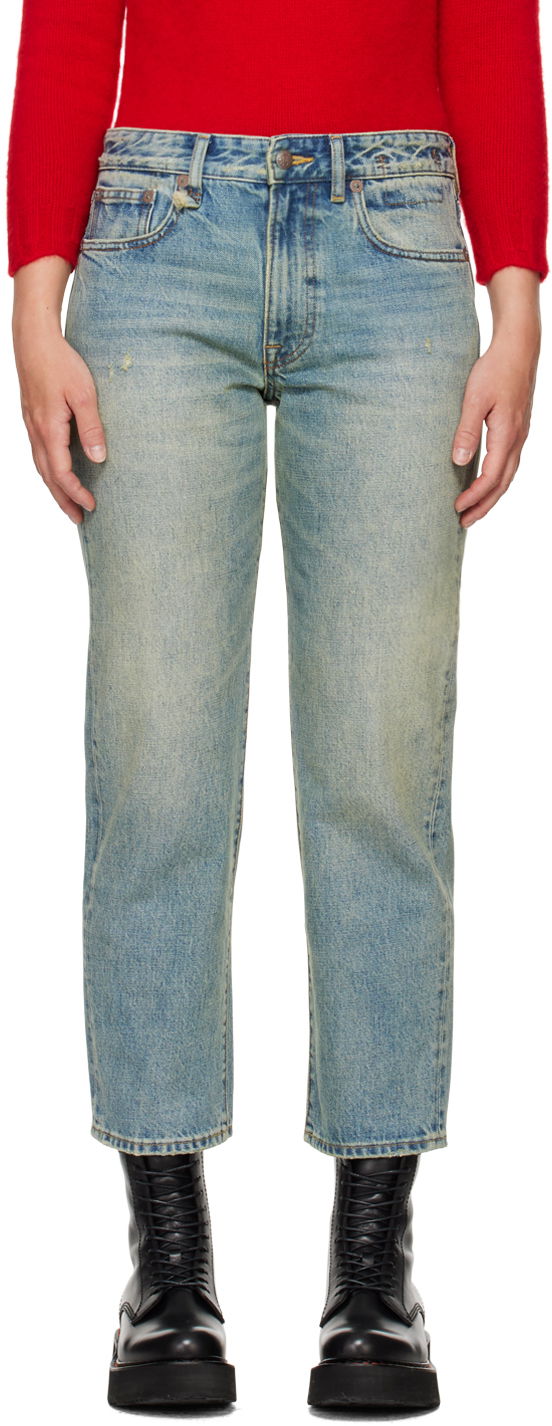 Jeans R13 R13 Romeo Jeans Blå | R13WD103-D206A, 0
