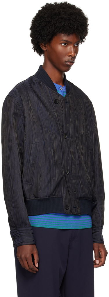 Bomberjacka Paul Smith PS Paul Smith Graphic Pattern Bomber Jacket Mörkblå | M2R-872Y-N22133-49, 1