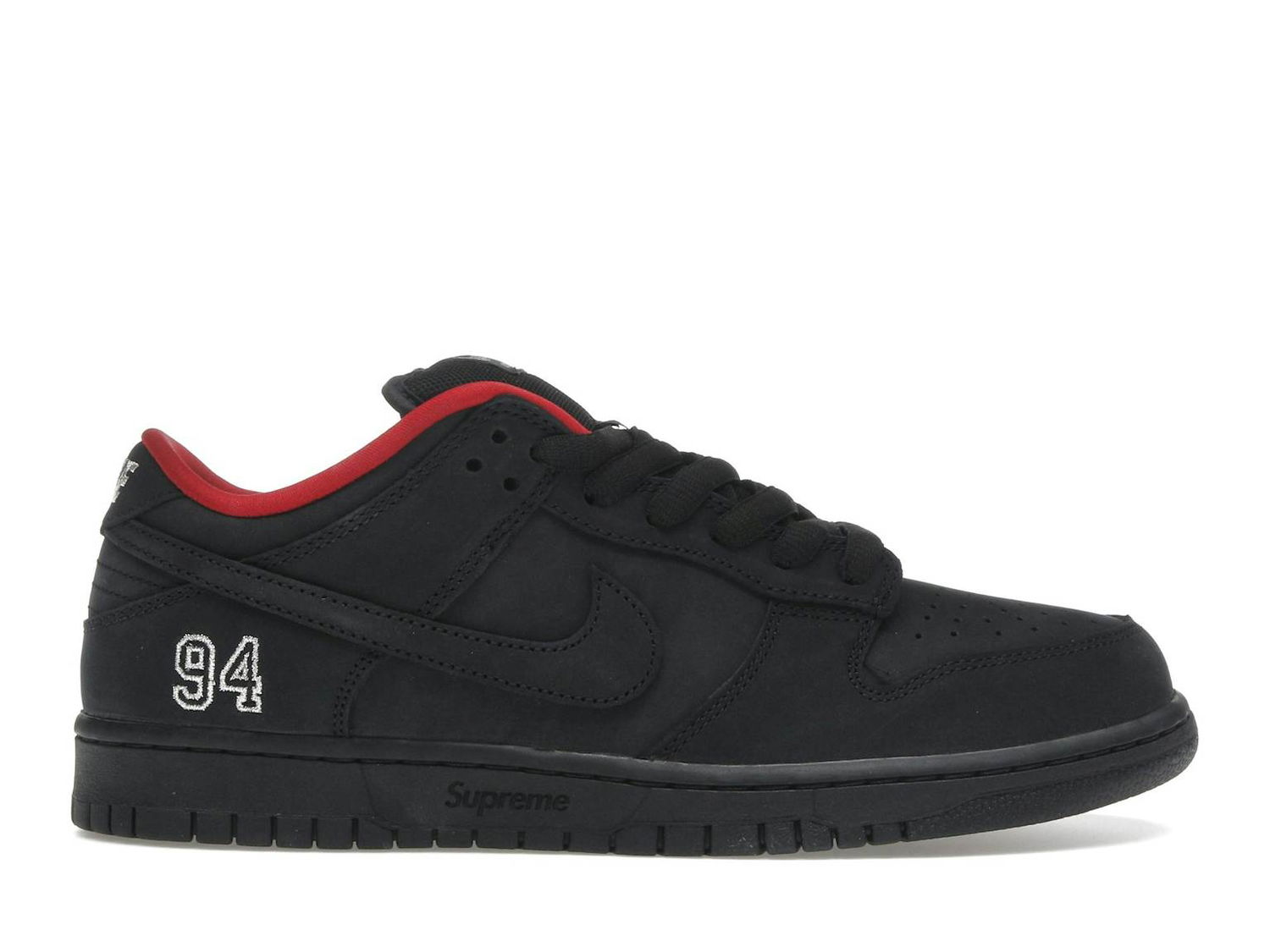Sneakers och skor Nike SB Supreme x Dunk Low "Black" Svart | HQ8487-001, 0