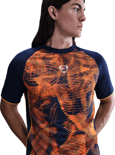 T-shirt Nike Dri-FIT Academy+ All Over Print Training T-Shirt Mörkblå | hv1824-494, 2