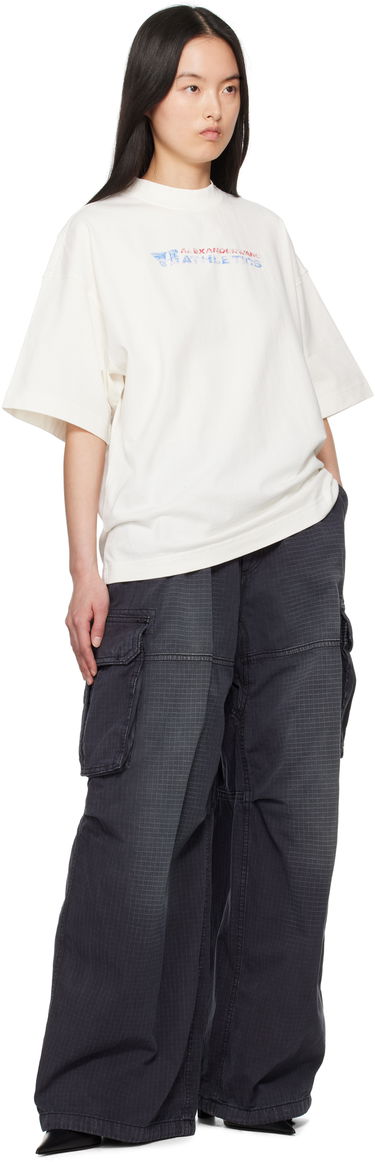 Cargo byxor Alexander Wang Alexander Wang Pre-Styled Ripstop Cargo Pants Svart | 1WC2254815, 3