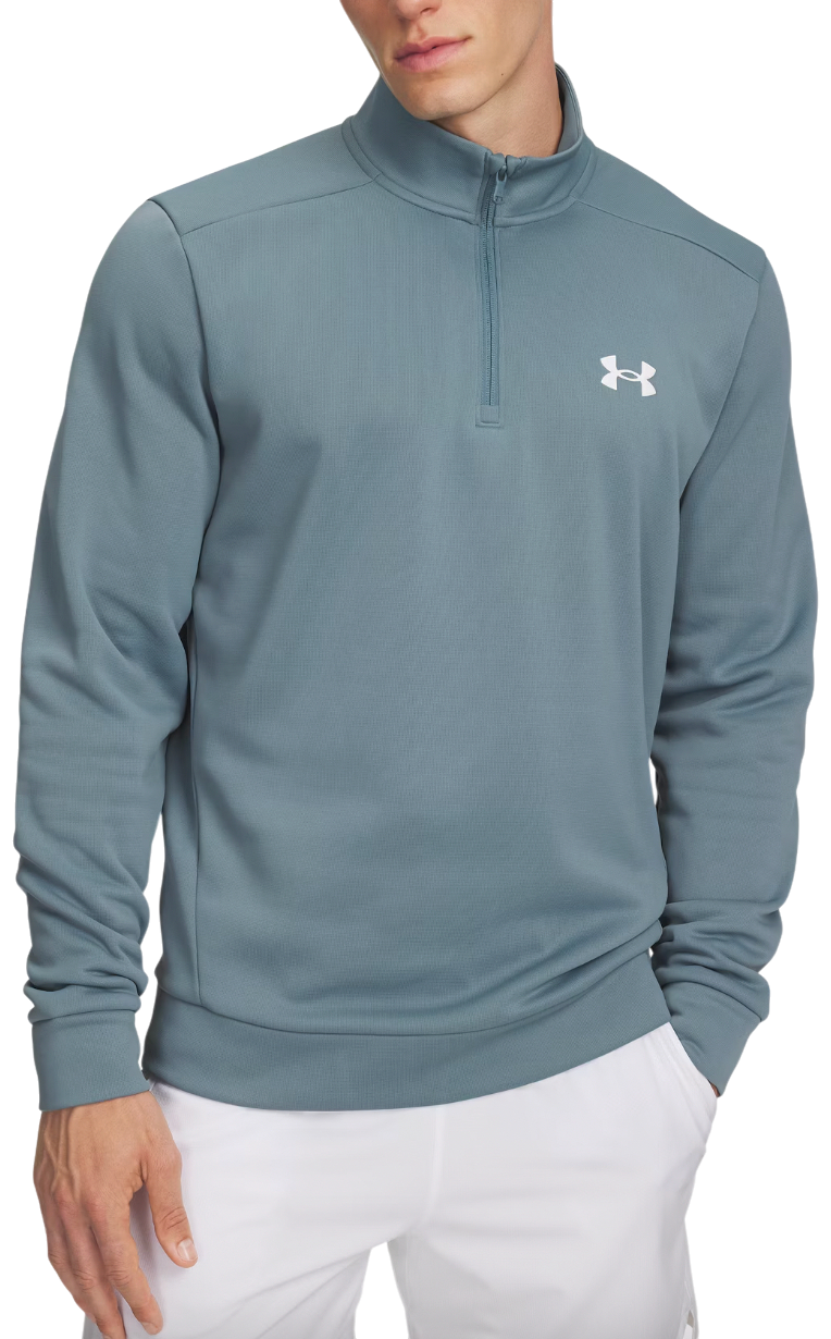 Sweatshirt Under Armour Armour Fleece 1/4 Zip Pullover Turkos | 1373358-587