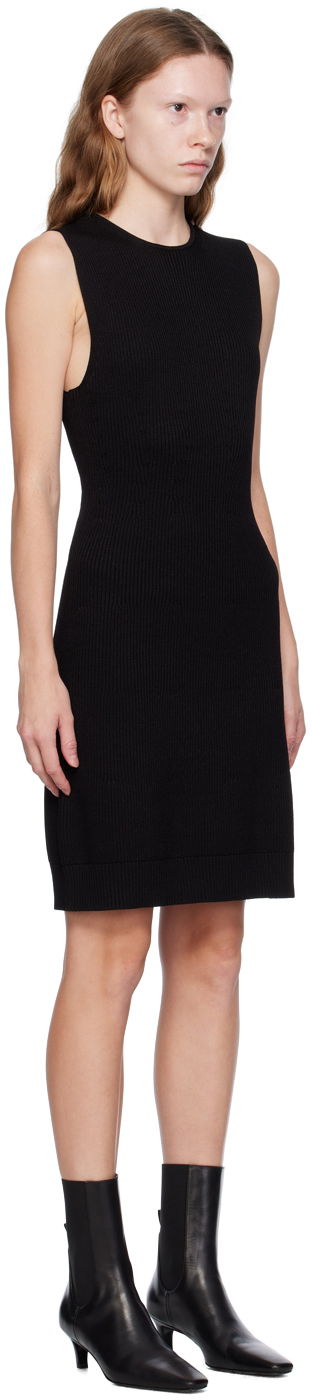 Klä TOTEME TOTEME Contour Knit Minidress Svart | 233-5181-334, 1