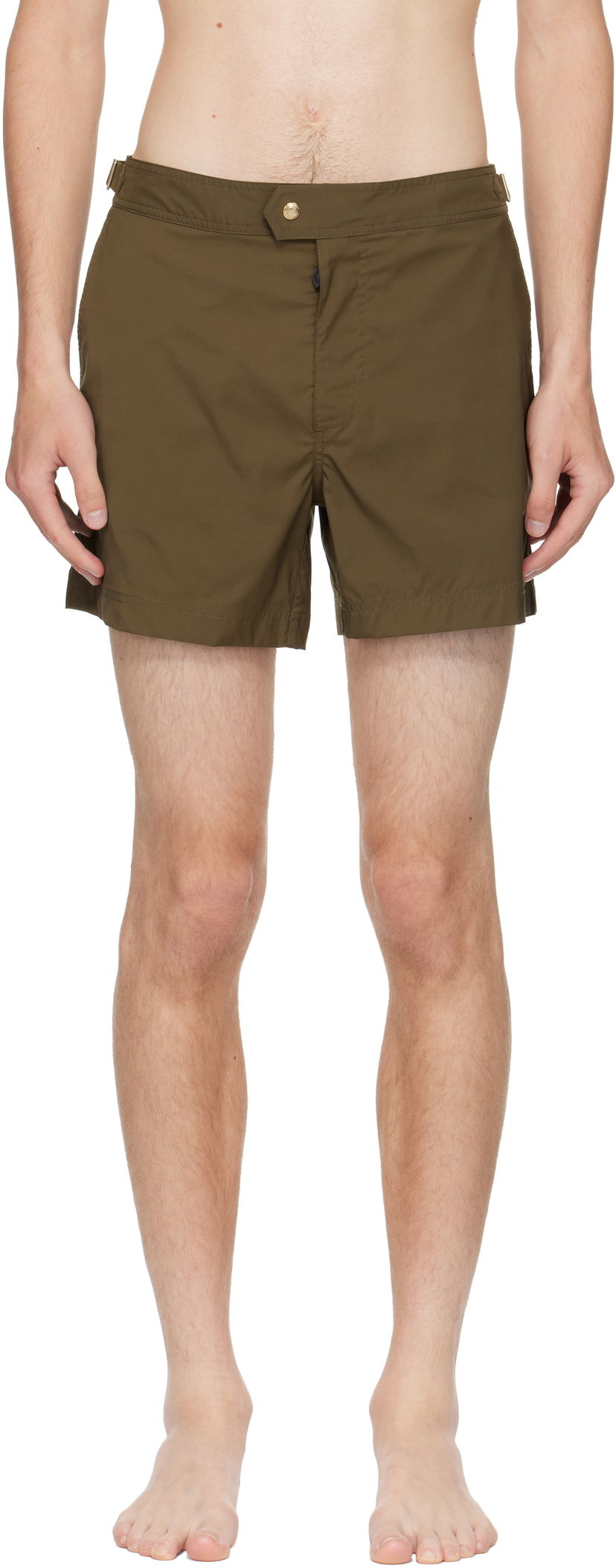 Badkläder Tom Ford TOM FORD Nylon Swim Shorts Grön | BSS001-FMN067