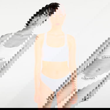 Trosor CALVIN KLEIN Thong Reimagined Heritage Vit | QF6774E 100, 0