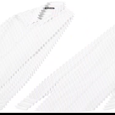 Skjorta Acne Studios Sarnno Stripe Shirt Vit | CB0061-AO0, 0