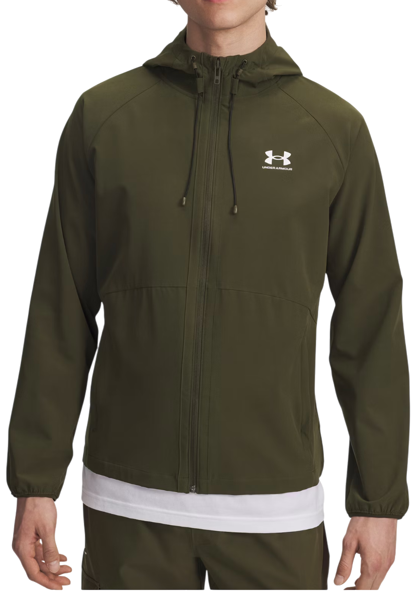 Jacka Under Armour Vibe Woven Hooded Jacket Grön | 6003001-002