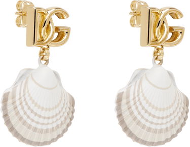 Örhängen Dolce & Gabbana Gold-tone Shell Dangle Earrings Metallisk | WEQ6A1W1111ZOO00, 4