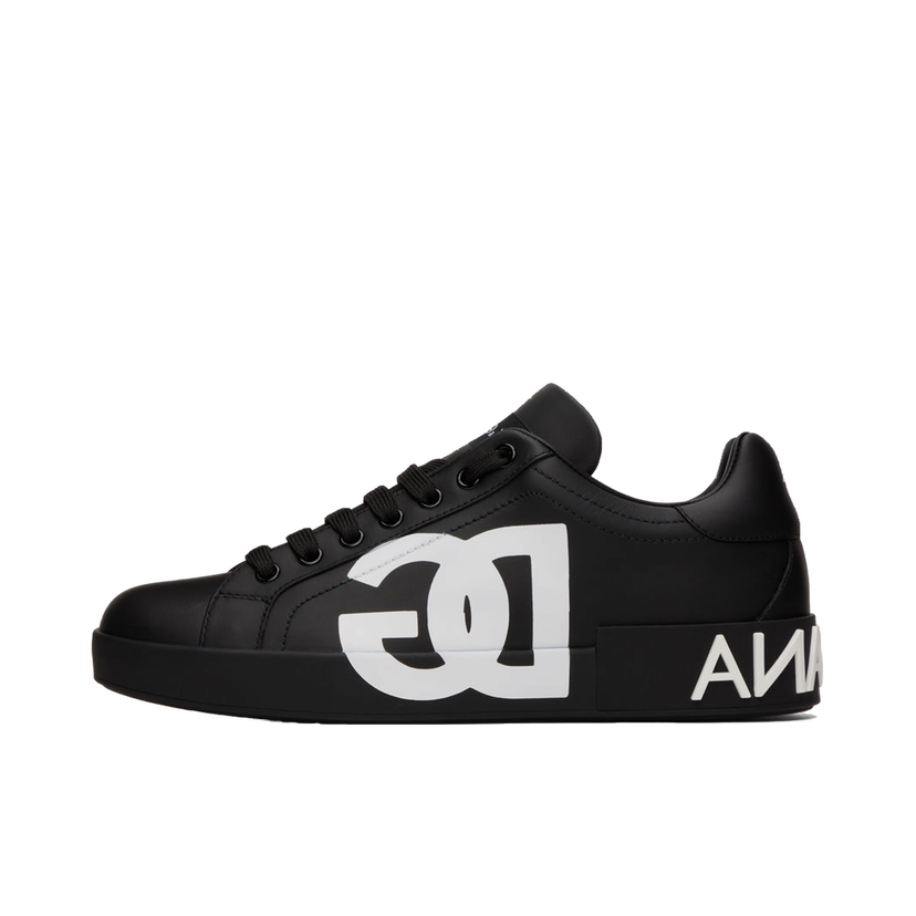 Sneakers och skor Dolce & Gabbana Black Portofino Svart | CS1772AC330