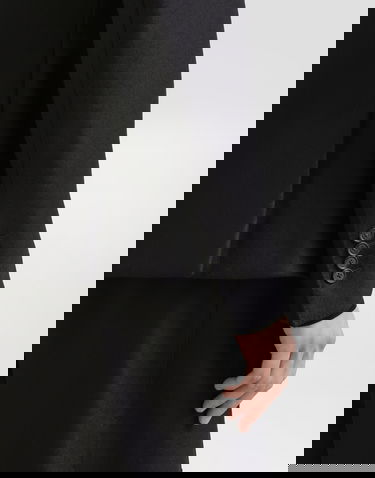 Jacka Dolce & Gabbana Dolce & Gabbana Double-breasted Jacket with Fur-Effect Collar Svart | G2VK3ZHU2A8N0000, 3