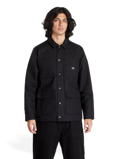 Jacka Vans Drill Chore Coat Black Svart | VN0A456ZBLK1