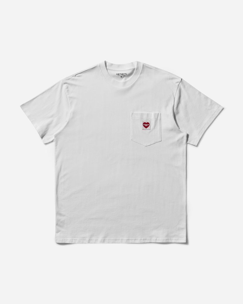 T-shirt Carhartt WIP Pocket Heart T-Shirt Vit | I032128 1WZXX