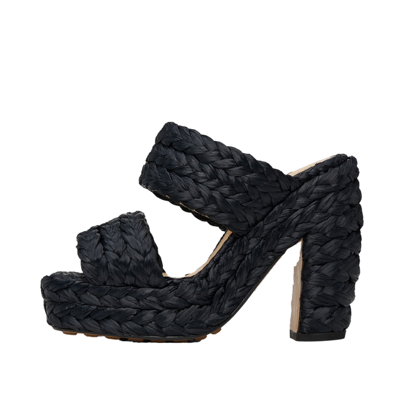 Sneakers och skor Bottega Veneta Canalazzo Sandals "Black" Svart | 729710 V0V00