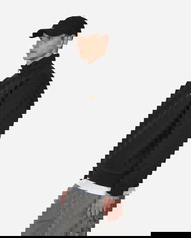 Sweatshirt Carhartt WIP American Script Sweat Svart | I027014.89.XX, 4