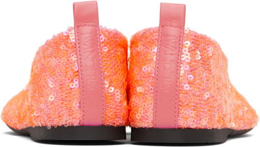 Kläder JW Anderson JW Anderson All-Over Sequin Ballerina Flats Brun | BL0034-FA0424, 4