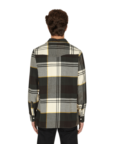 Skjorta Noah Plaid Lightweight Flannel Shirt Flerfärgad | S020FW21 BGW, 4