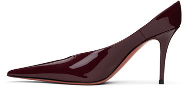 Sneakers och skor Amina Muaddi Patent Leather Pumps Bourgogne | ANOK MULE PATENT, 2