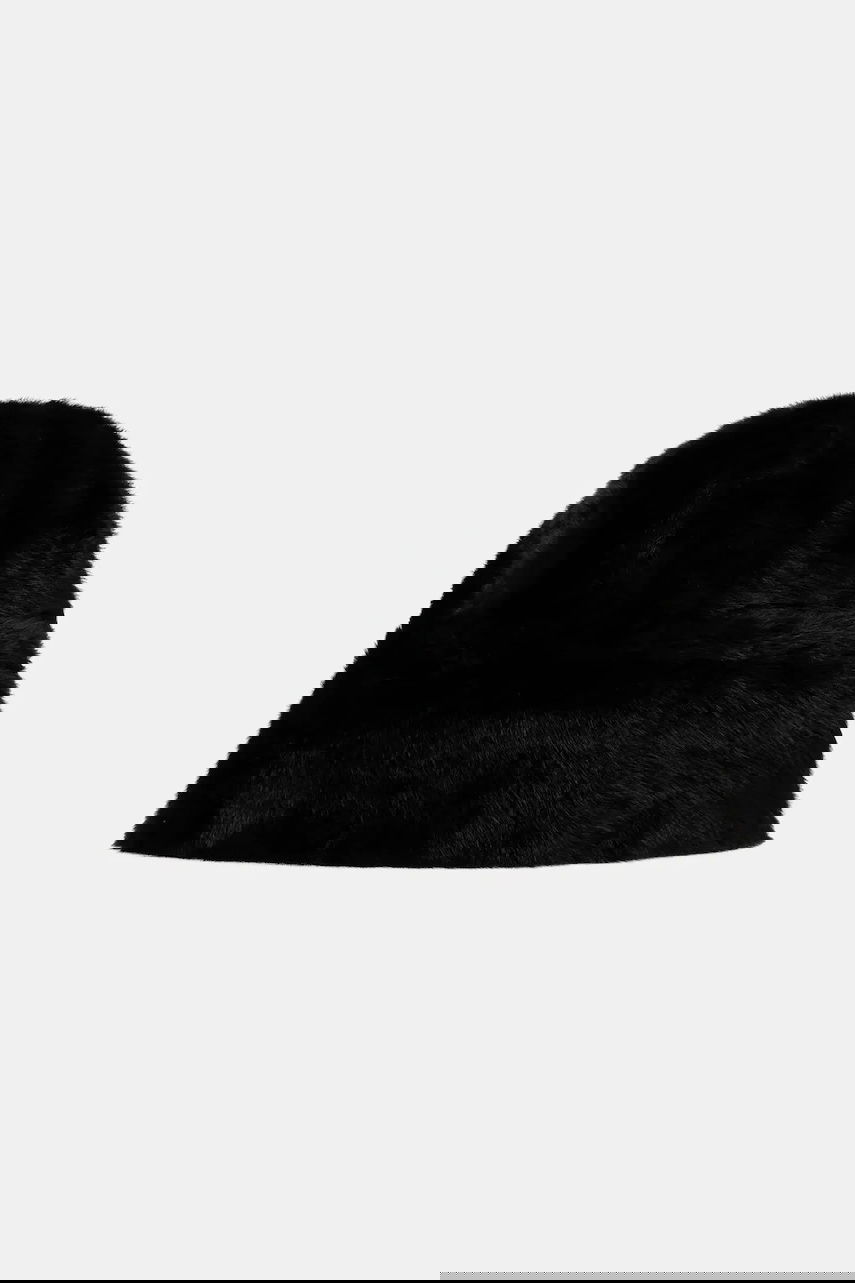 Hatt STAND STUDIO Stand Studio Lovali Faux Fur Hat Svart | 66562.9401, 1